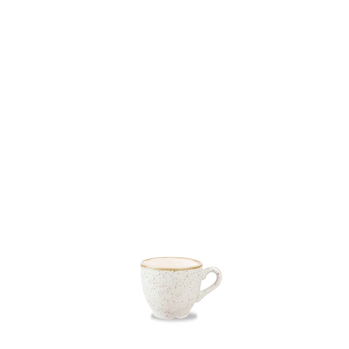 Espresso Cup White 10cl Stonecast