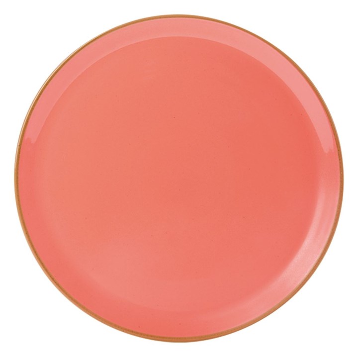 Pizza Plate Coral Seasons 32cm 12.5in