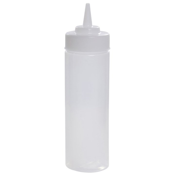 Clear Squeezey Sauce Bottle 12oz (34cl)