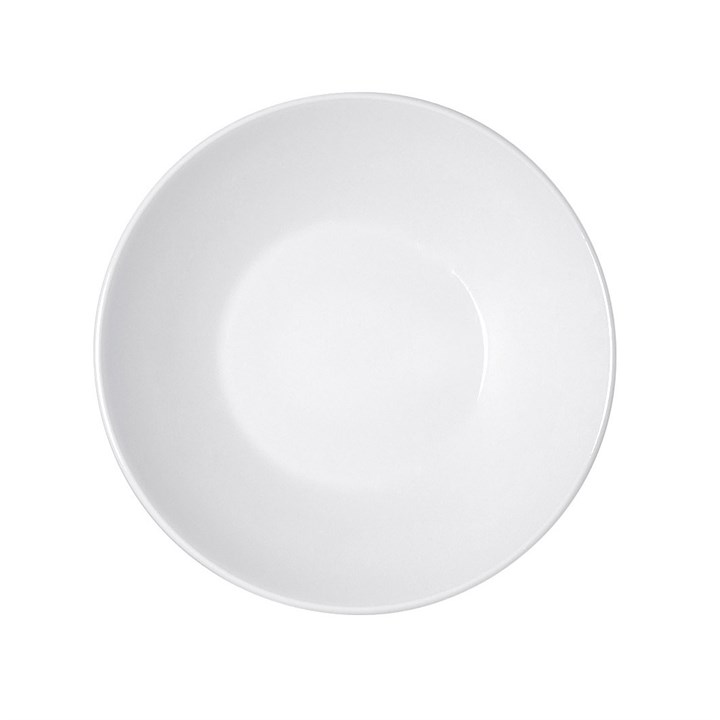 Plate Coupe Deep China White 24cm