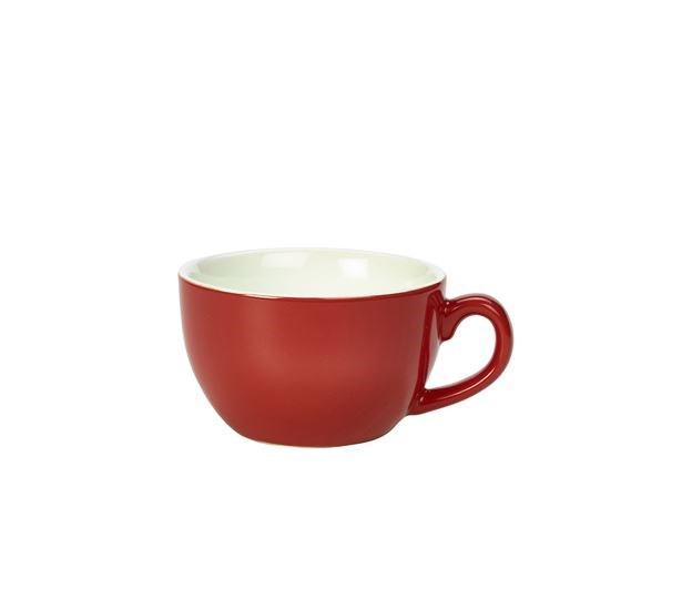 Cup Bowl Shaped Red China 25cl with 414749