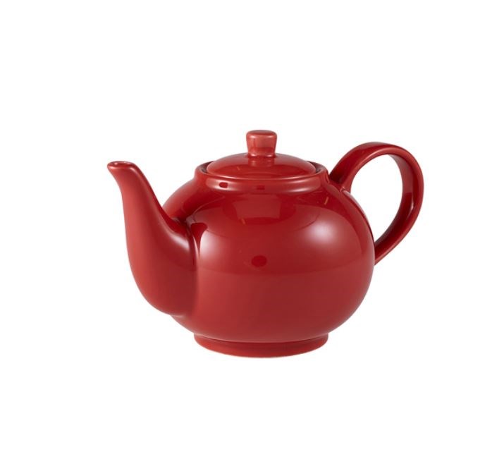 Teapot Red China 45cl