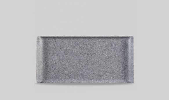Tray Melamine Granite Rectangular 53 x 32.5cm