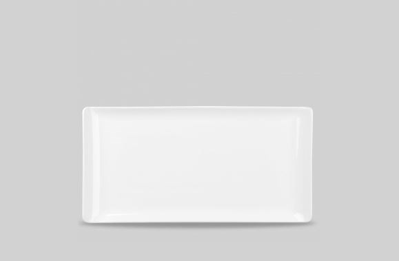 Tray Melamine White Rectangular 53 x 32.5cm
