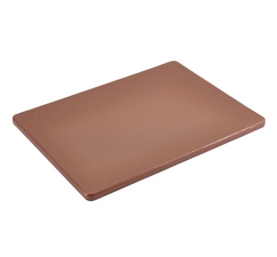 Brown Poly Cutting Board 12 x 9 x 0.5