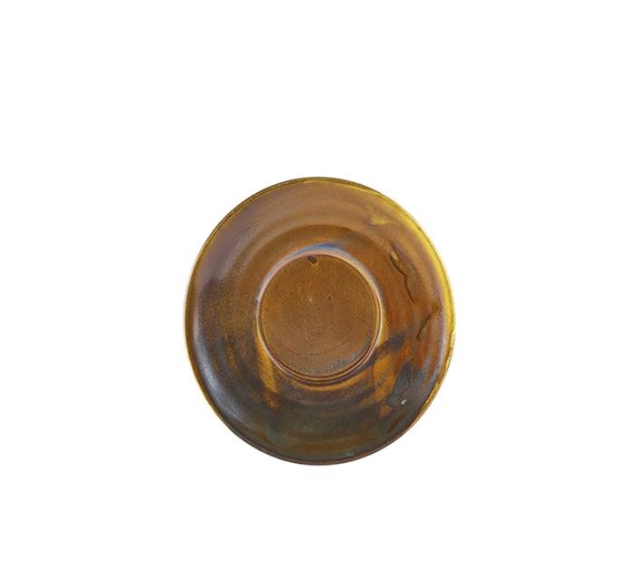 Terra Porcelain Rustic Copper Saucer 14.5cm
