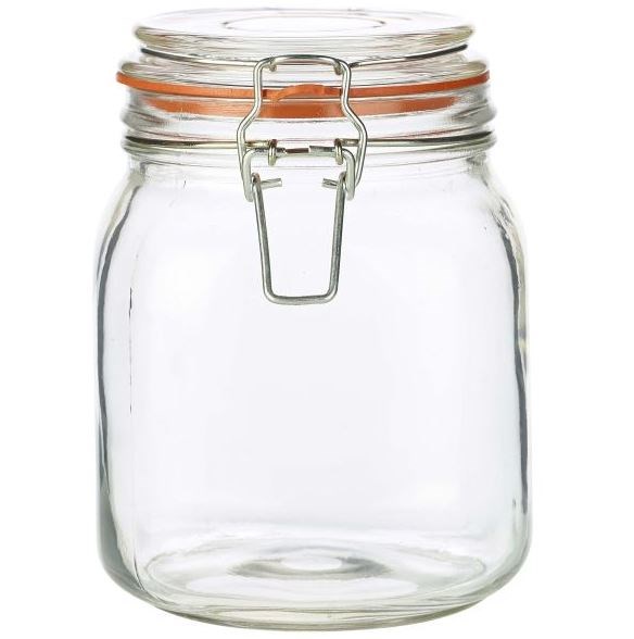 Terrine Jar Glass 1L