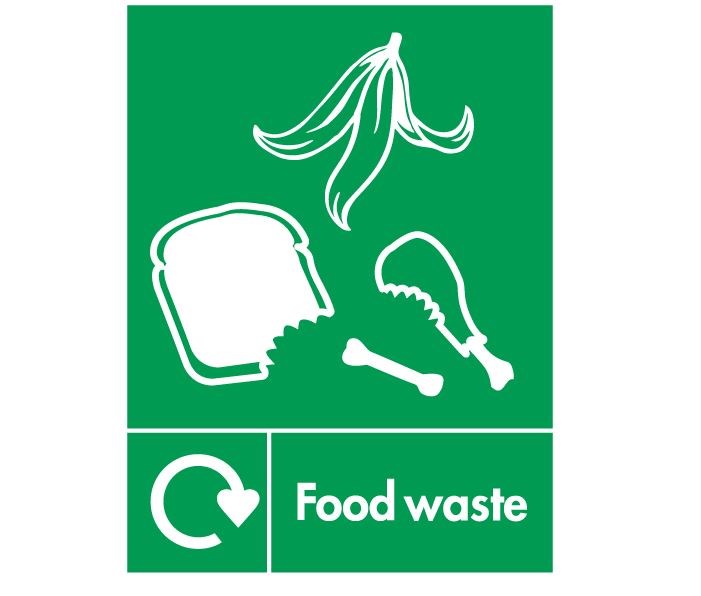 Food Waste Recycling Bin Sticker