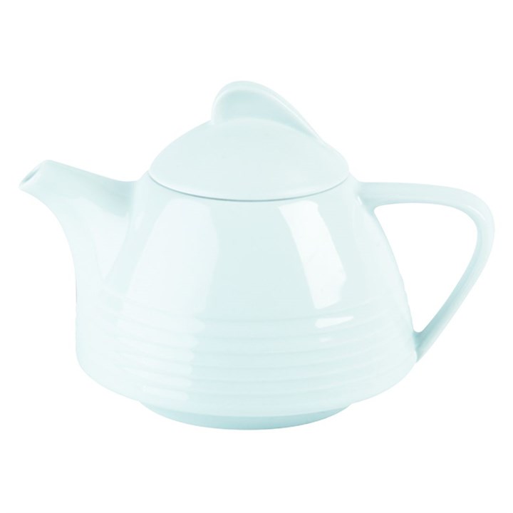 White China Teapot 52cl (17.6oz)