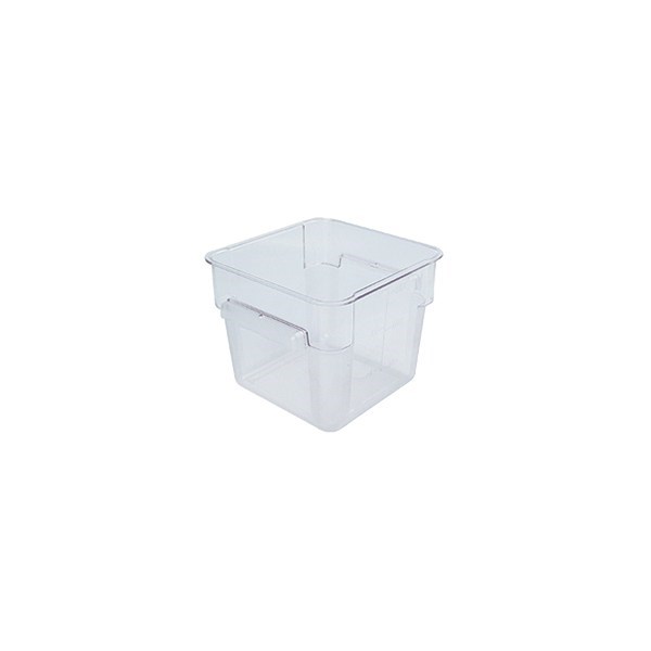 Clear Square Polycarb Storage Container 5.7L