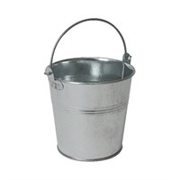 Serving Bucket Galvanise Steel 10 x 9cm 50cl