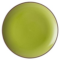 Plate Coupe Lime Green 25cm
