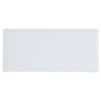 China  White Rectangular Platter 35x15.5cm