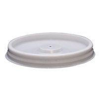 White Plastic Lid For 11cl Hot Cup