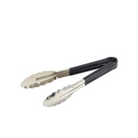 Tong Stainless Steel 23cm Black Handle
