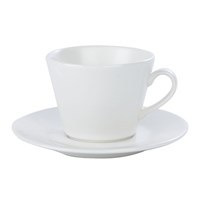 White China Contemporary Espresso Cup 8cl (2.75oz)