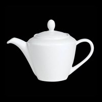 White China Teapot 31cl (11oz)