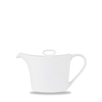 White Oval Teapot 42.6cl (15oz)
