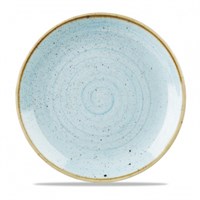 Duck Egg Stonecast Coupe Plate 21.7cm (8.2'')