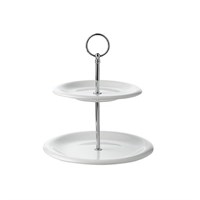 2 Tier Cake Stand 24cm (9.5in)
