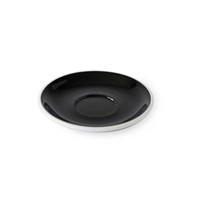 Black Acme Saucer 14.5cm (5.7'')