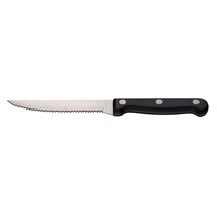 Steak Knife Black Handled 18/10