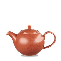 Orange Stonecast Teapot 42.6cl (15oz)