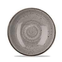 Grey Stonecast Coupe Bowl 24.8cm (9.7'')