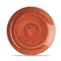Coupe Plate Stonecast Orange 21.7cm