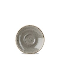 Grey Stonecast Saucer 11.8cm (4.65'')
