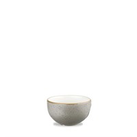 Grey Stonecast Sugar Bowl 10cm (3.9'')