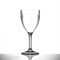 Reusable Plastic Wine Glass 11oz Premium Clear