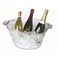 Wine/Beer/Champagne Bucket Plastic Clear