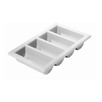 Cutlery Tray 4 Compartment Grey