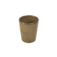 Conical Cup Terra Stoneware Rustic 32cl 11oz Brown