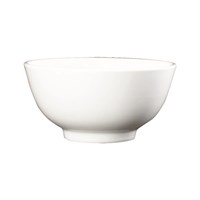Bowl Footed Rice White 10cm 4in