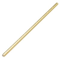 Straw Paper Solid Gold 20cm 6mm D