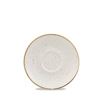Stonecast Cappuccino Saucer White 15.6cm