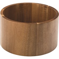 Punch Barrel Acacia Stand / Bowl 21.5cm 8.5in