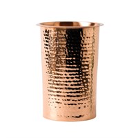 Wine Cooler Copper Hammered 16.5H x 12D cm