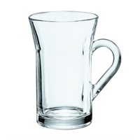 Latte Mug Glass Ceylon 230ml 8.75oz