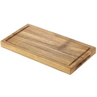 Wooden Serving Board Rectangular Acacia 25x13x2cm