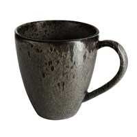 Mug Black Ironstone 45cl Brown