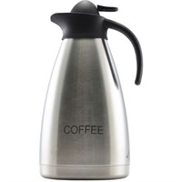 Beverage Jug Vacuum S/S Coffee Inscribed