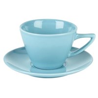 Saucer China Blue Doubled Wall 16cm