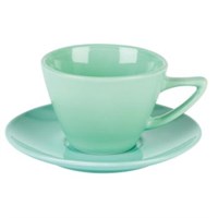 Saucer China Green Doubled Wall 16cm