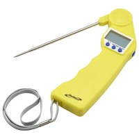 Thermometer Folding Probe Pocket Yellow