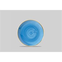 Plate Coupe Stonecast Cornflower Blue 16.5cm