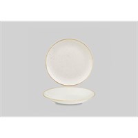 Plate Deep Coupe Stonecast Barley Wht22.5cm