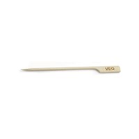 Pick Bamboo Paddle VEG 11.5cm